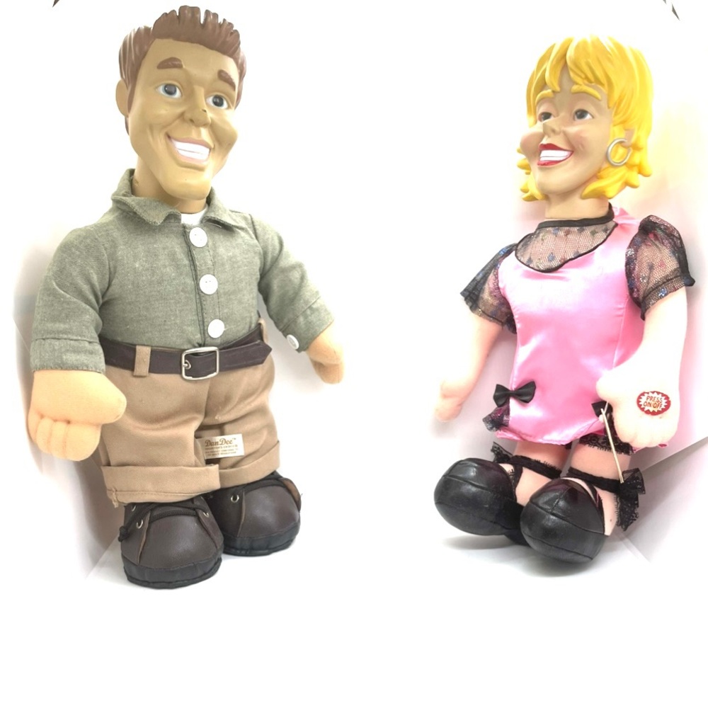 Awesome Pair of Dan Dee Talking Dolls. The perfect pair!